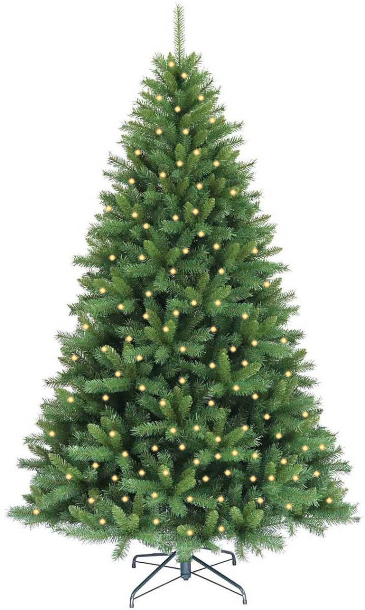 ALBERO DI NATALE LOGAN 240CM PREILLUMINATO CON 832 MINILED