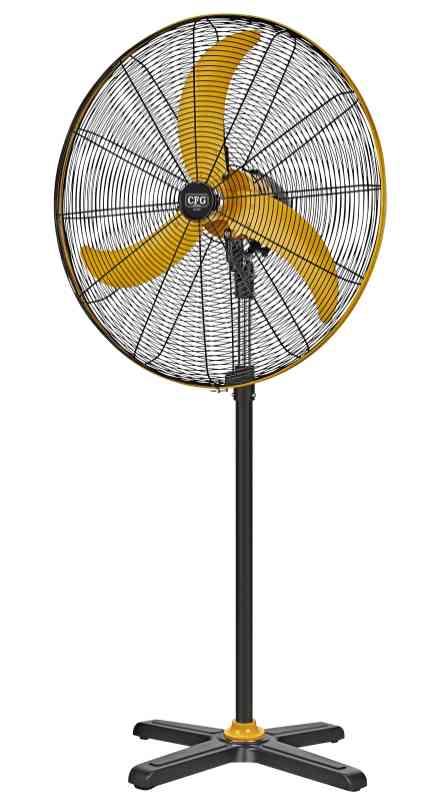 VENTILATORE SILENTE PIANTANA IN METALLO 76 CM CON TELECOMANDO