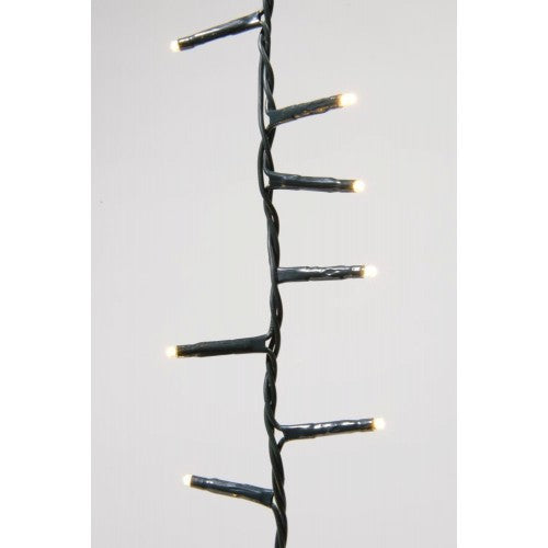 LUCI DI NATALE 2000 LED TWINKLE BIANCO CALDO 45MT