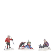 Ski class 3 personaggi sulla neve Luville