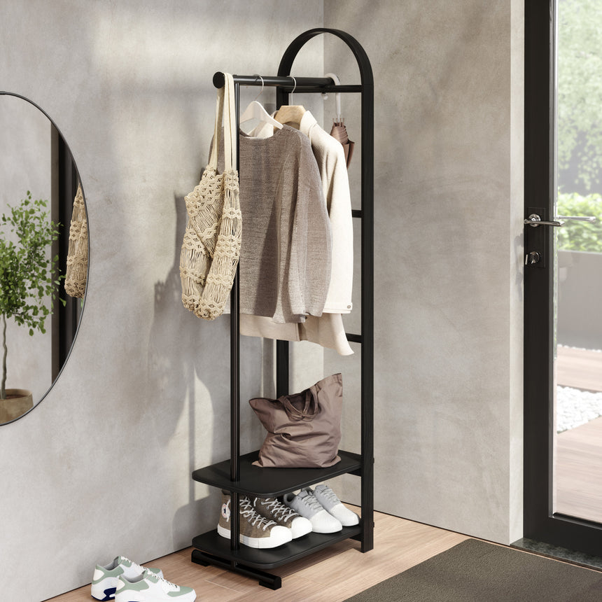 Appendiabiti Bellwood 39 x 44 x 168 cm Nero UMBRA