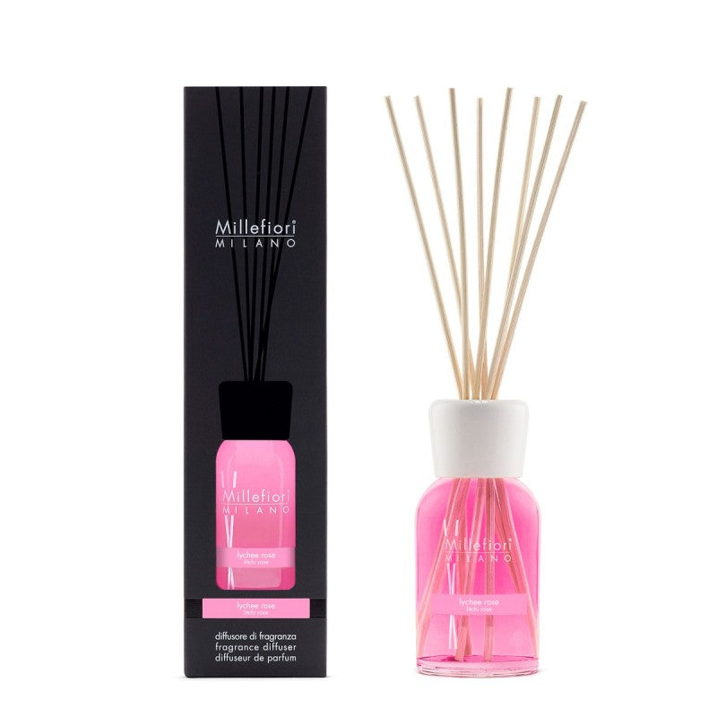 DIFFUSORE A BASTONCINI LYCHEE ROSE 250ML