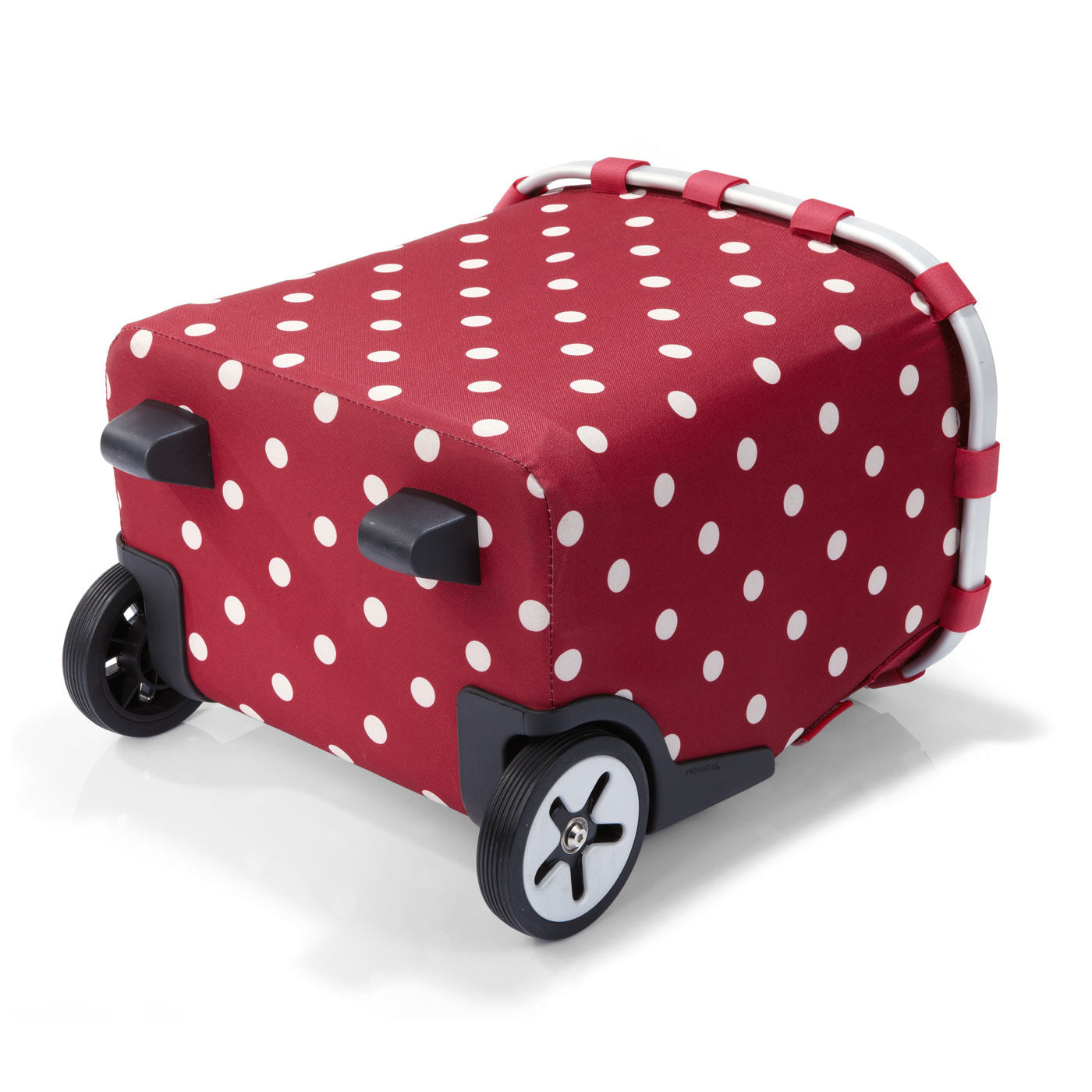 CARRELLINO DELLA SPESA CARRYCRUISER RUBY DOTS CON TRACOLLA