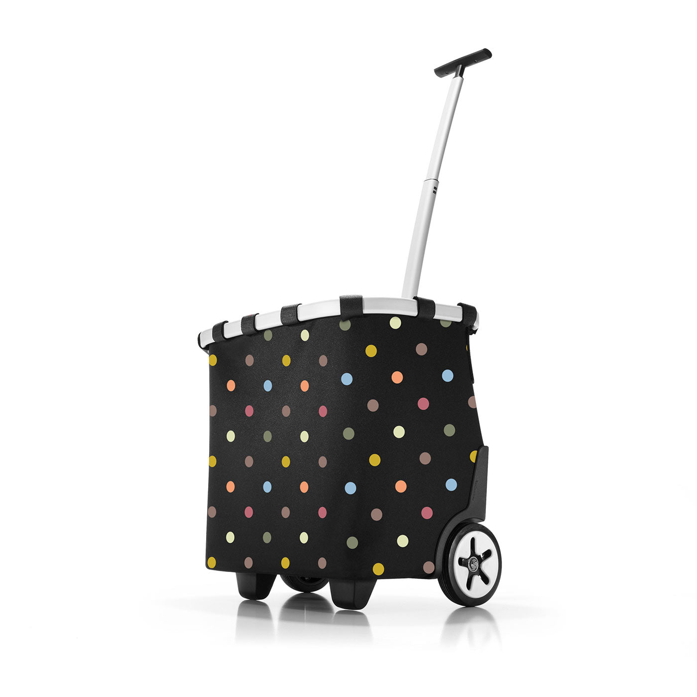 CARRELLINO DELLA SPESA CARRYCRUISER DOTS CON TRACOLLA