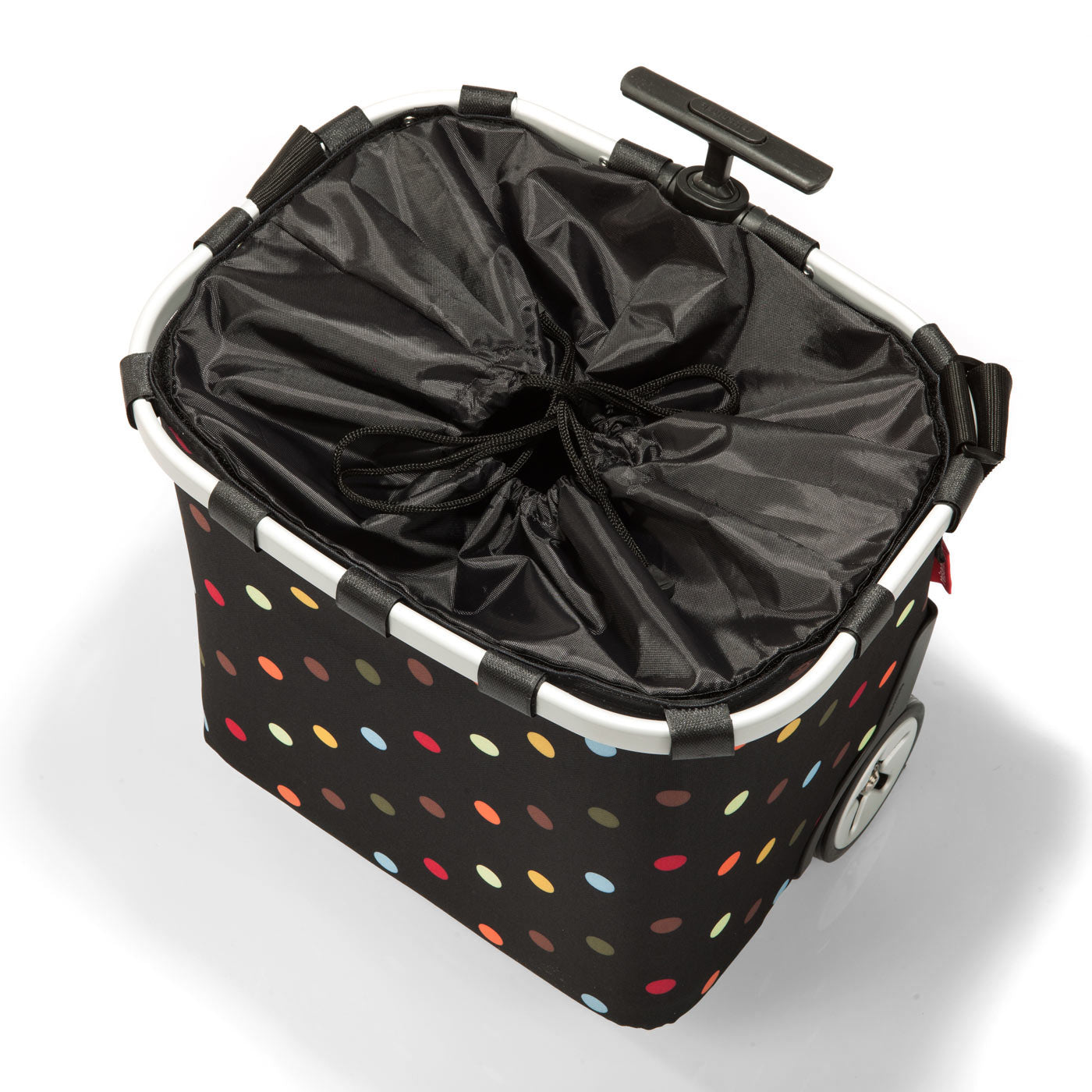 CARRELLINO DELLA SPESA CARRYCRUISER DOTS CON TRACOLLA