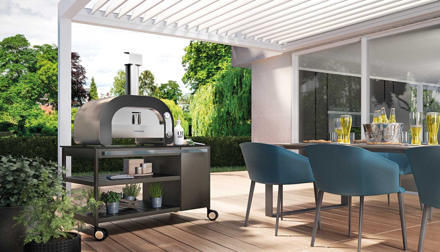FORNO A GAS MAESTRO 60X40