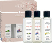 Profumi per lampada catalitica Light Flower Liliflora Lady Flower (3 x 250 ml) Maison Berger Paris