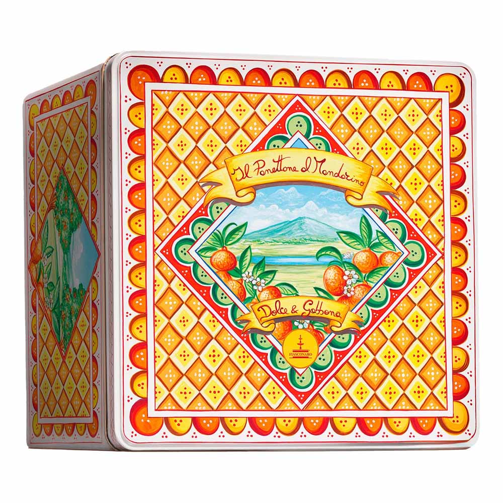 PANETTONE ARTIGIANALE DOLCE&GABBANA MANDARINO SICILIANO 1KG