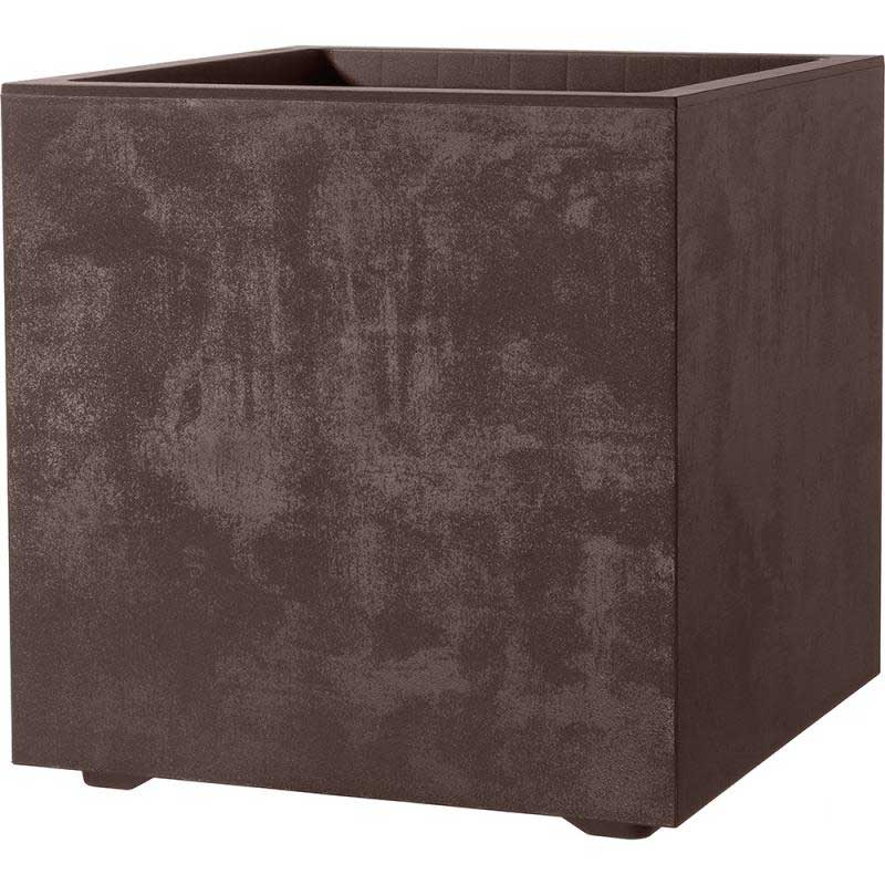 VASO MILLENNIUM CUBO 39 CM COLORE A SCELTA
