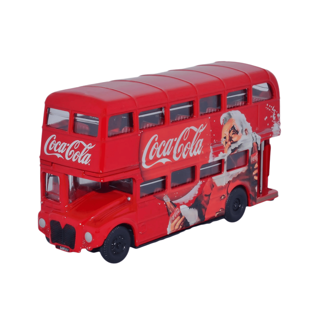 Bus Coca Cola OXFORD ROUTEMASTER modellino natalizio