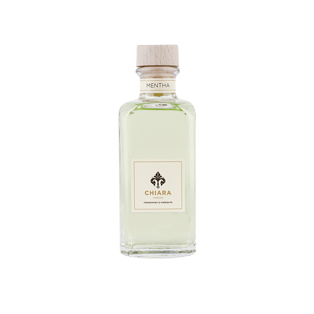 DIFFUSORE CON BASTONCINI 200ML FRAGRANZA MENTHA