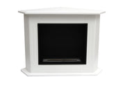 CAMINETTO ANGOLARE DONATELLO A BIOETANOLO 3 KW BIANCO GMR