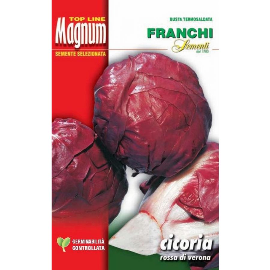 SEMI CICORIA ROSSA DI VERONA BUSTA MAGNUM