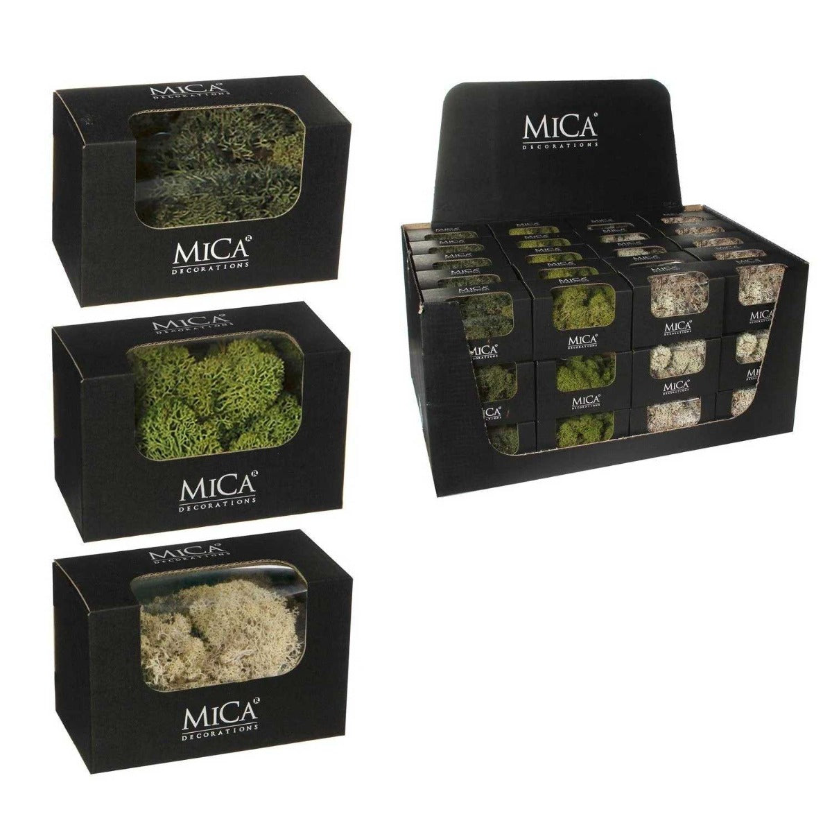 MUSCHIO ARTIFICIALE STABILIZZATO 50GR 1PZ ASSORTITO