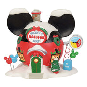 Gonfiatori Palloncini Topolino Edificio Decorativo 17,5cm Rosso Bianco Disney Village