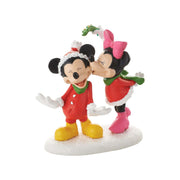 Figurina Il Bacio di Natale di Topolino Disney D56 7 cm Multicolore Disney Village