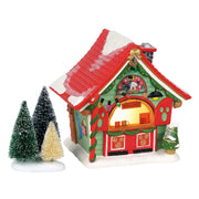Lotto Albero di Topolino 15cm Rosso Verde Disney D56
