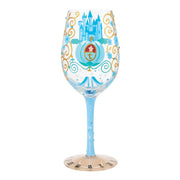 Bicchiere da Vino Midnight Dreams Cenerentola 22,5x8,5x8,5 cm Disney Lolita