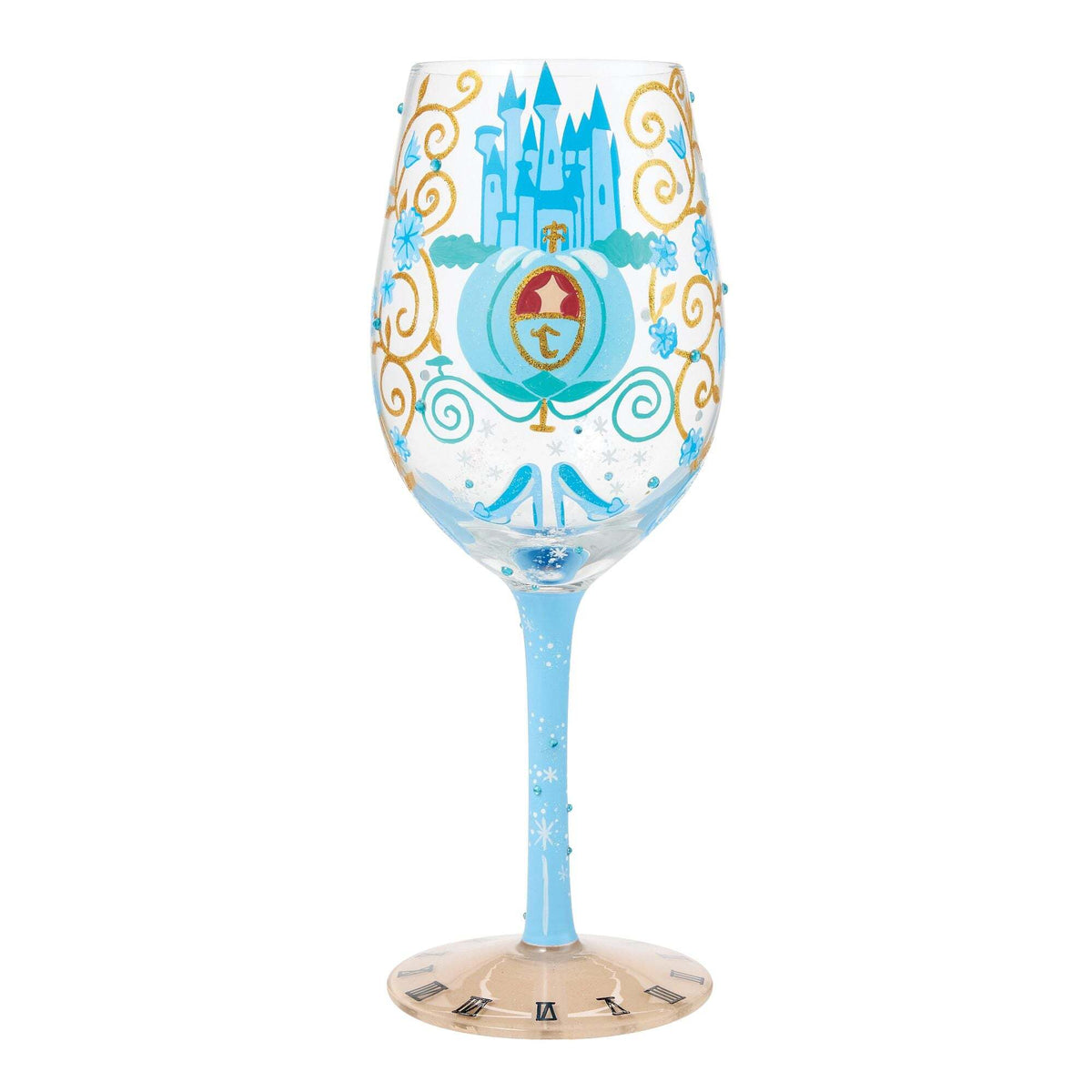Bicchiere da Vino Midnight Dreams Cenerentola 22,5x8,5x8,5 cm Disney Lolita