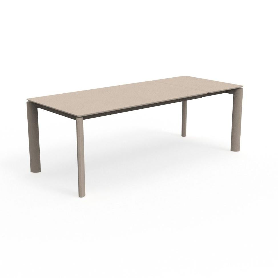 TAVOLO MILO IN ALLUMINIO ALLUNGABILE 160/215X100 COLORE A SCELTA