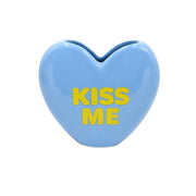 Mini Vaso Cuore Kiss Me Blu Blogo