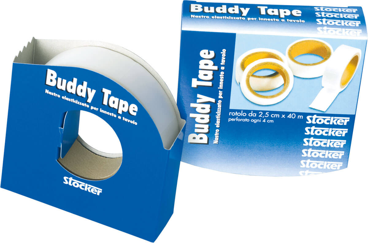 BUDDY TAPE ROTOLO NON PERFORATO 25MMX60T
