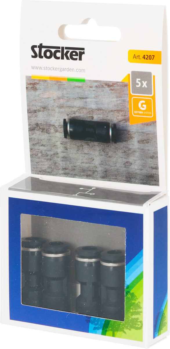 RACCORDO DRITTO PER GEYSER 5 PZ