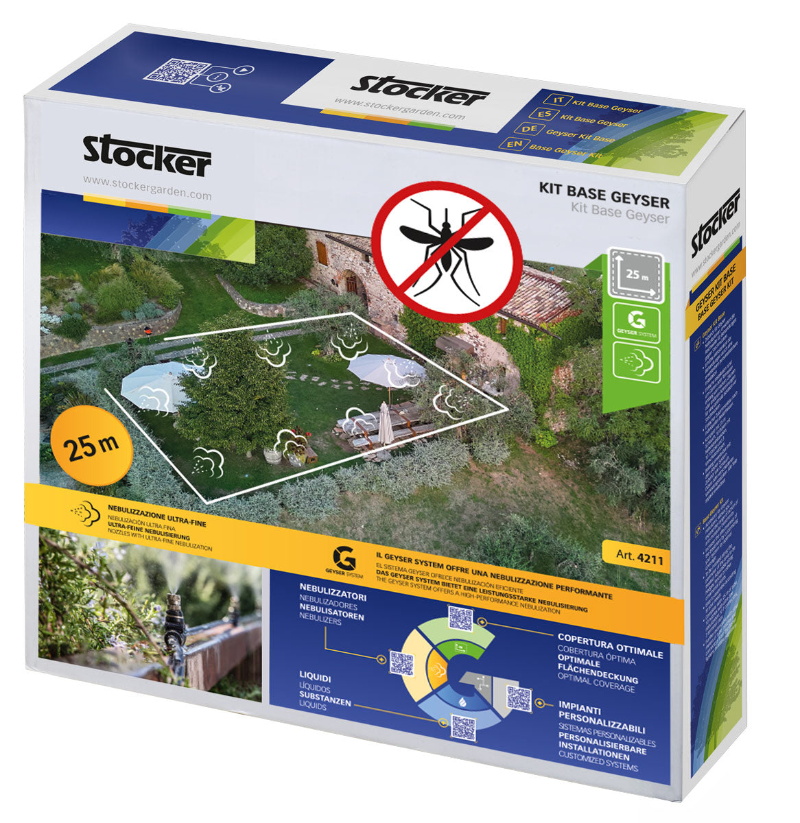 KIT BASE ANTIZANZARE GEYSER