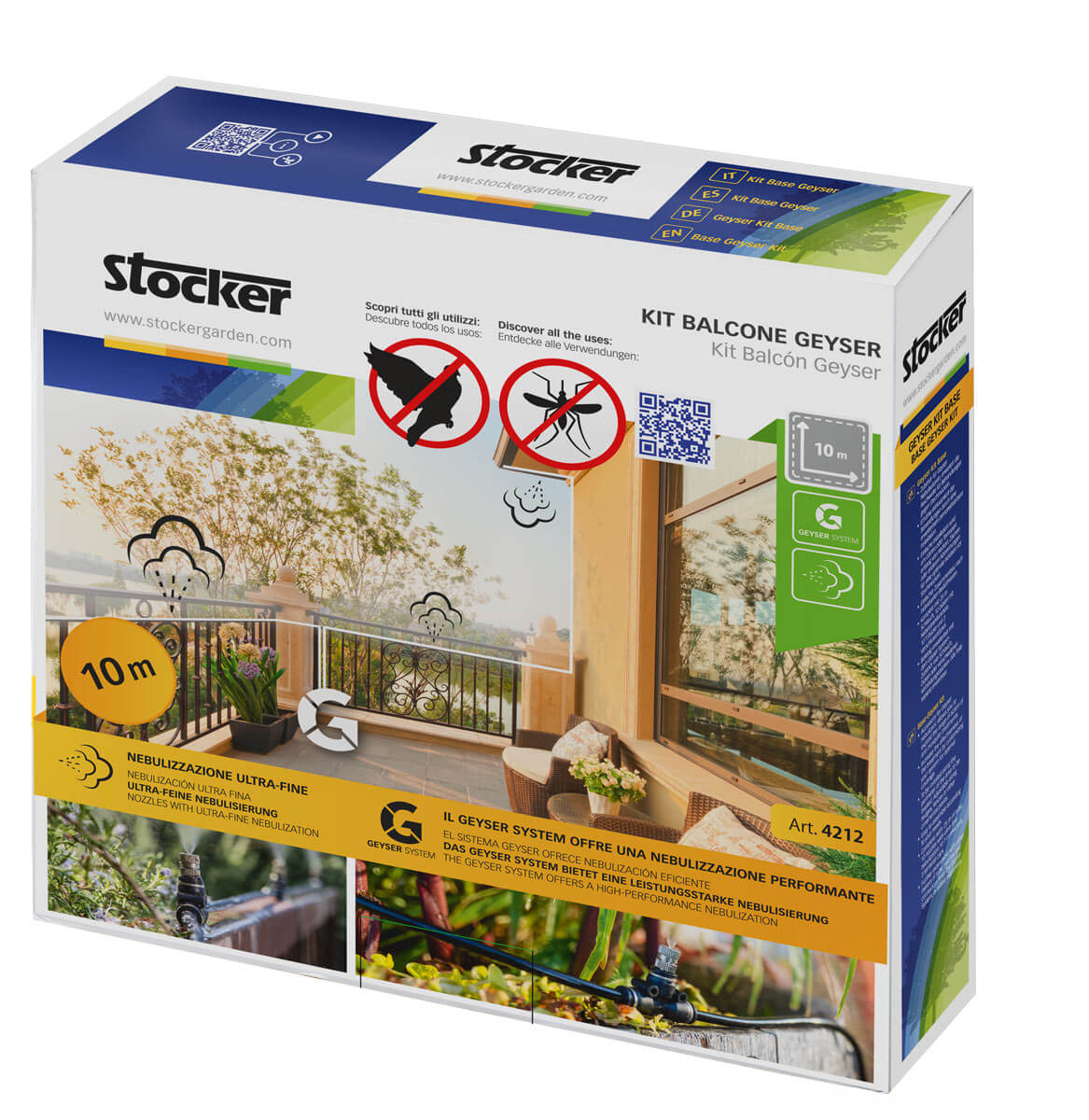 KIT BALCONE GEYSER