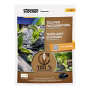TELO NERO BIODEGRADABILE PER PACCIAMATURA 0,8 X 10 M