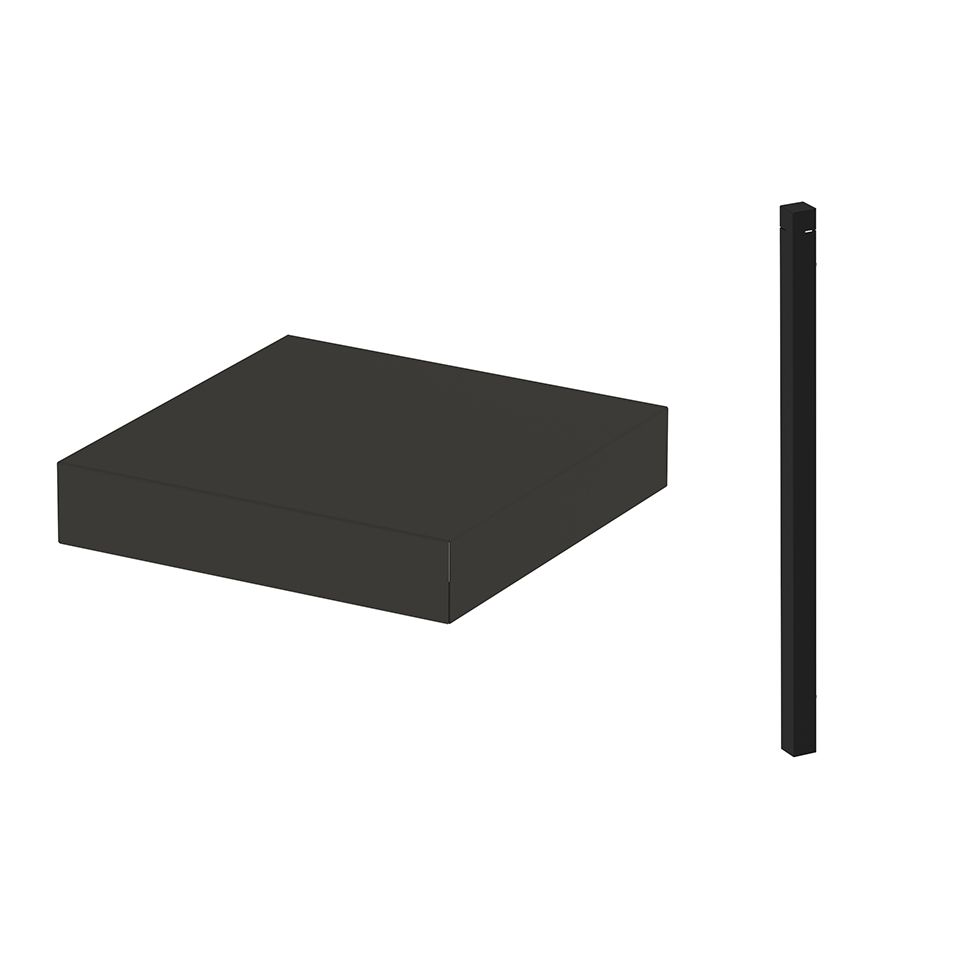 ENO, Modulo countertop kit angolare, Grigio