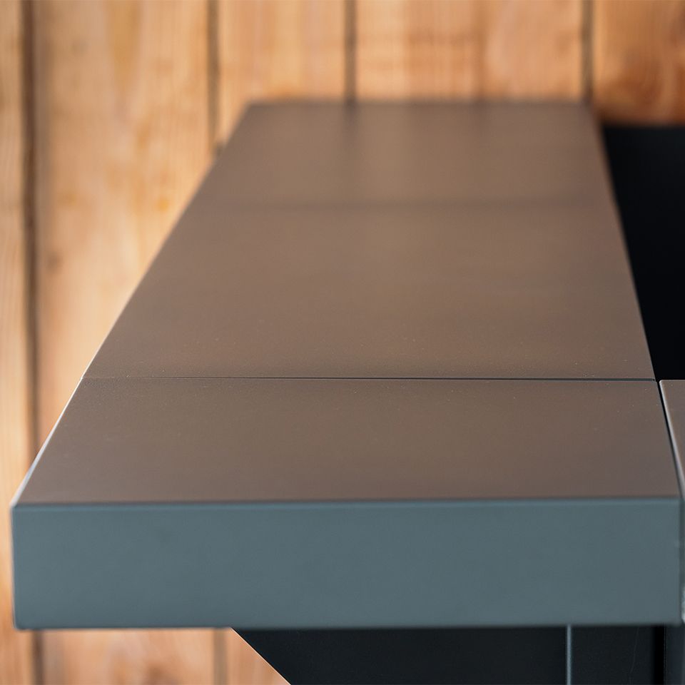 ENO, Modulo countertop kit angolare, Grigio