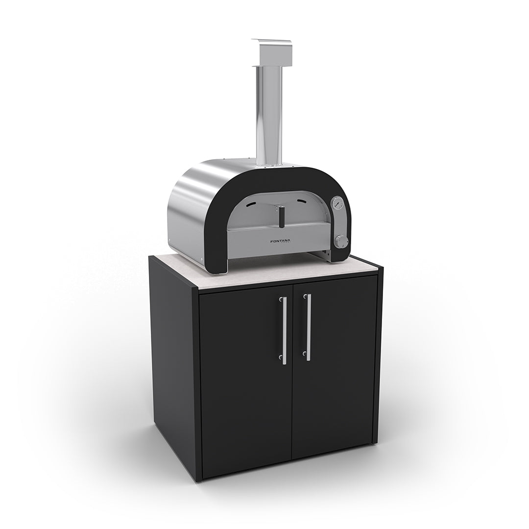 MODULO OVEN 90 TOP PIETRA LUNA PER CUCINA ELYSIA FONTANA FORNI