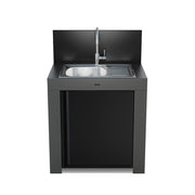 ENO Modulo lavello cucina outdoor 85x80x62 cm grigio cargo