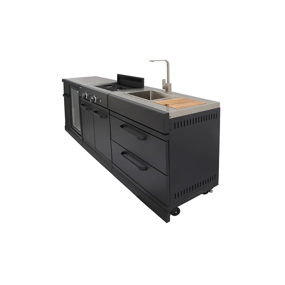 Modulo Lavello 88.5x80x62.5 cm Nero GRLLR