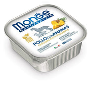 MONGE SCATOLETTA CIBO UMIDO CANE FRUIT POLLO CON ANANAS 150GR