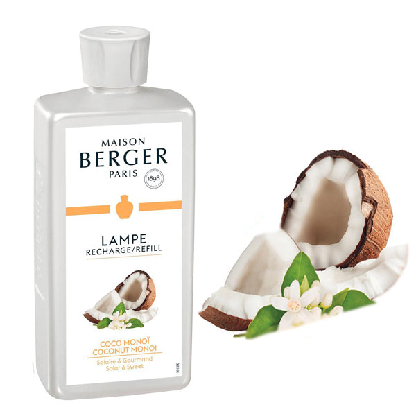 FRAGRANZA PER LAMPADA CATALITICA COCO MONOÏ 500 ML LAMPE BERGER
