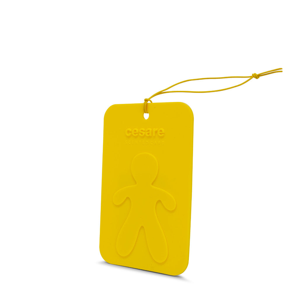 MR&MRS FRAGRANCES TESSERA PROFUMATA APPENDIBILE CESARE GIALLO VANIGLIA