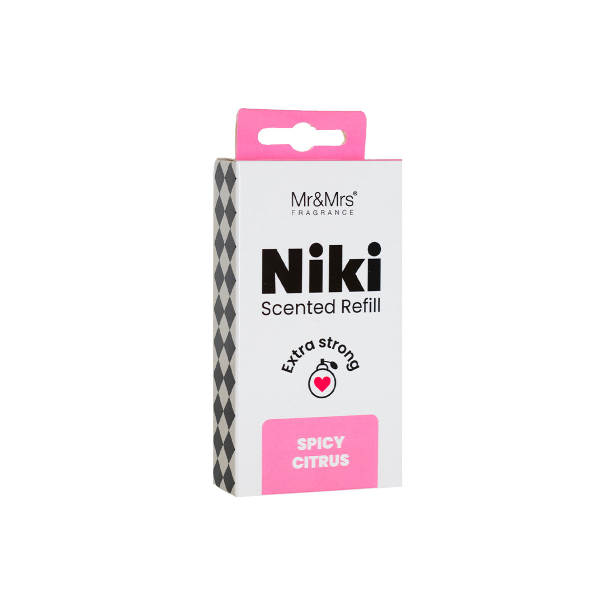 MR & MRS FRAGRANCE RICARICA PROFUMATORE PER AUTO NIKI SPICY CITRUS