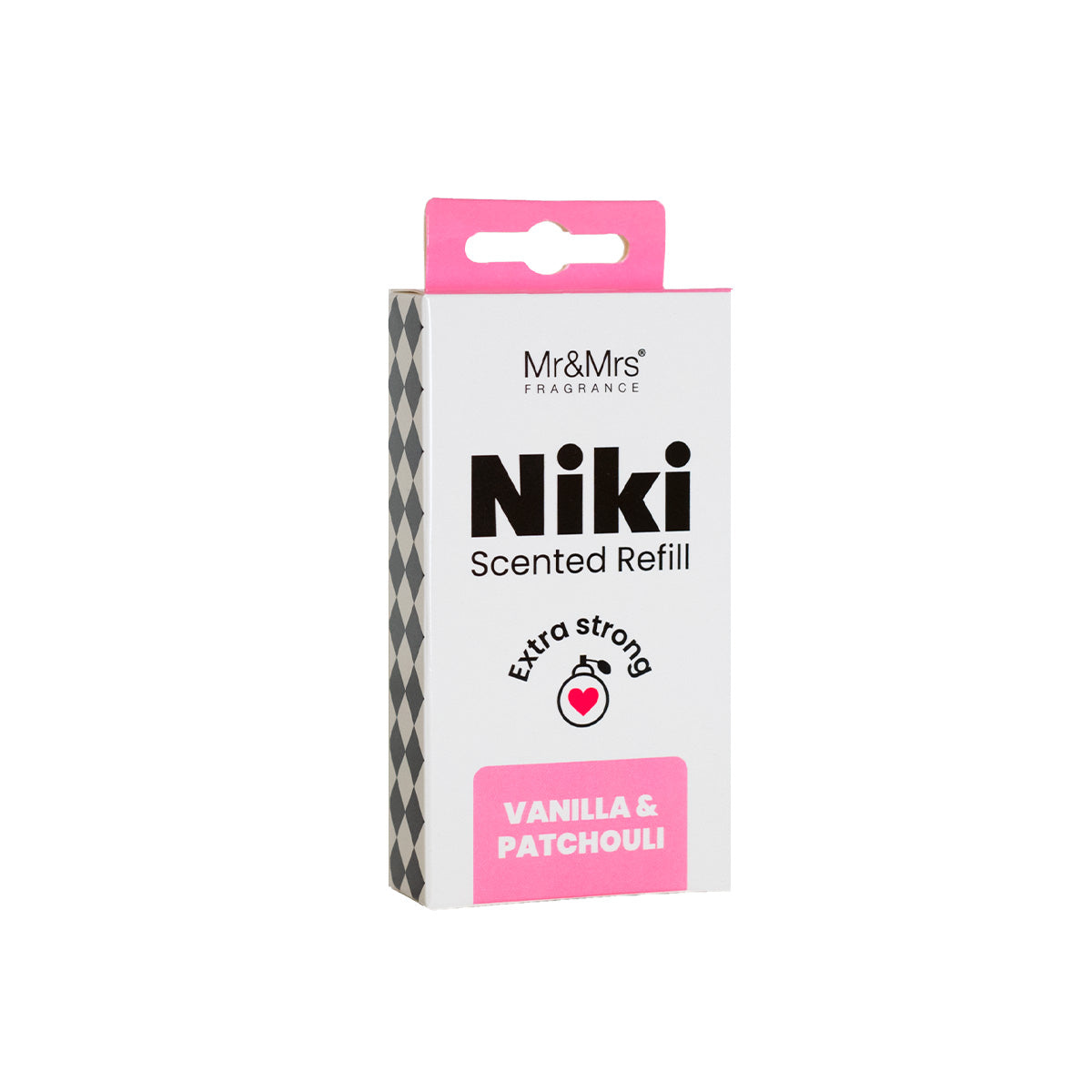 MR & MRS FRAGRANCE RICARICA PROFUMATORE PER AUTO NIKI VANILLA&PATCHOULI