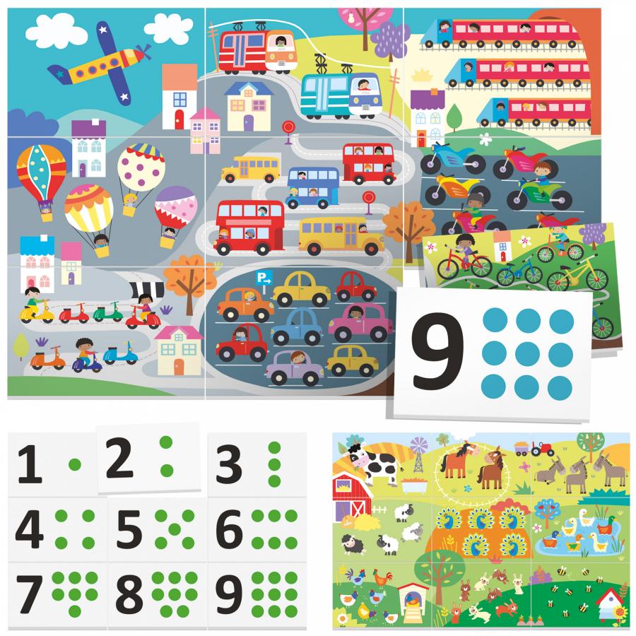 GIOCO COLORITO MONTESSORI PER BAMBINI 2-4