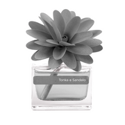 DIFFUSORE PROFUMO A FIORE FLOWER 30ML TONKA E SANDALO