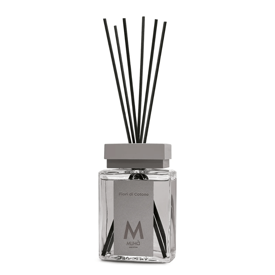 DIFFUSORE DI PROFUMO A BASTONCINI 200ML FIORI DI COTONE