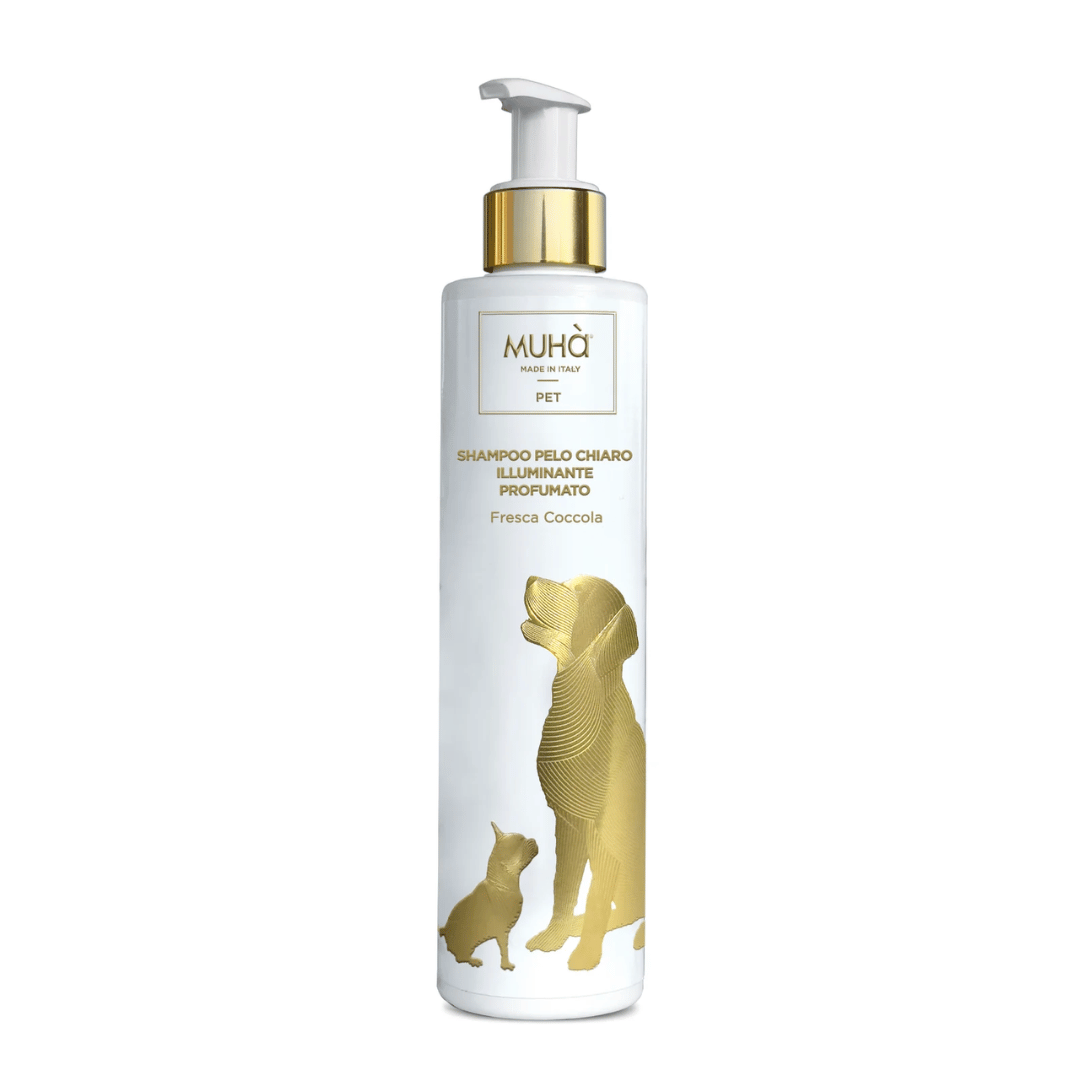 SHAMPOO PER CANI PELO CHIARO 200ML CAREZZA DI VANIGLIA