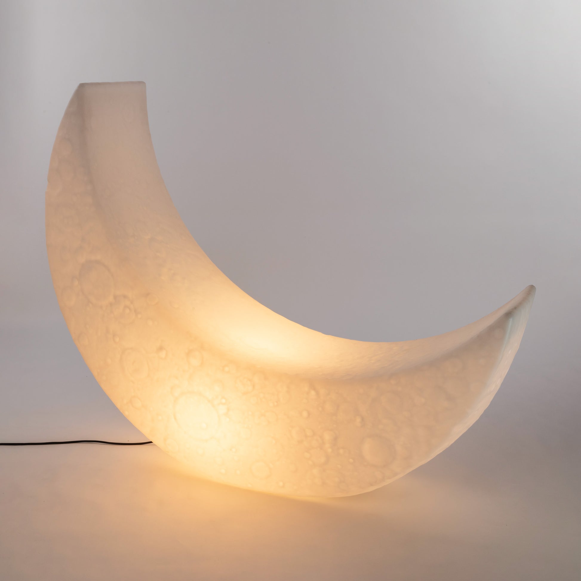 Lampada My Moon 151x147x46cm Bianca SELETTI