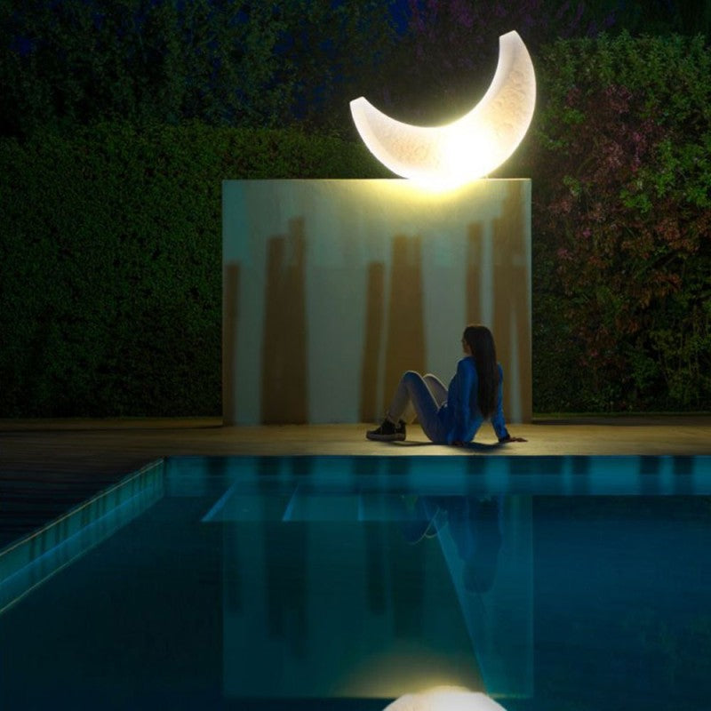 Lampada My Moon 151x147x46cm Bianca SELETTI