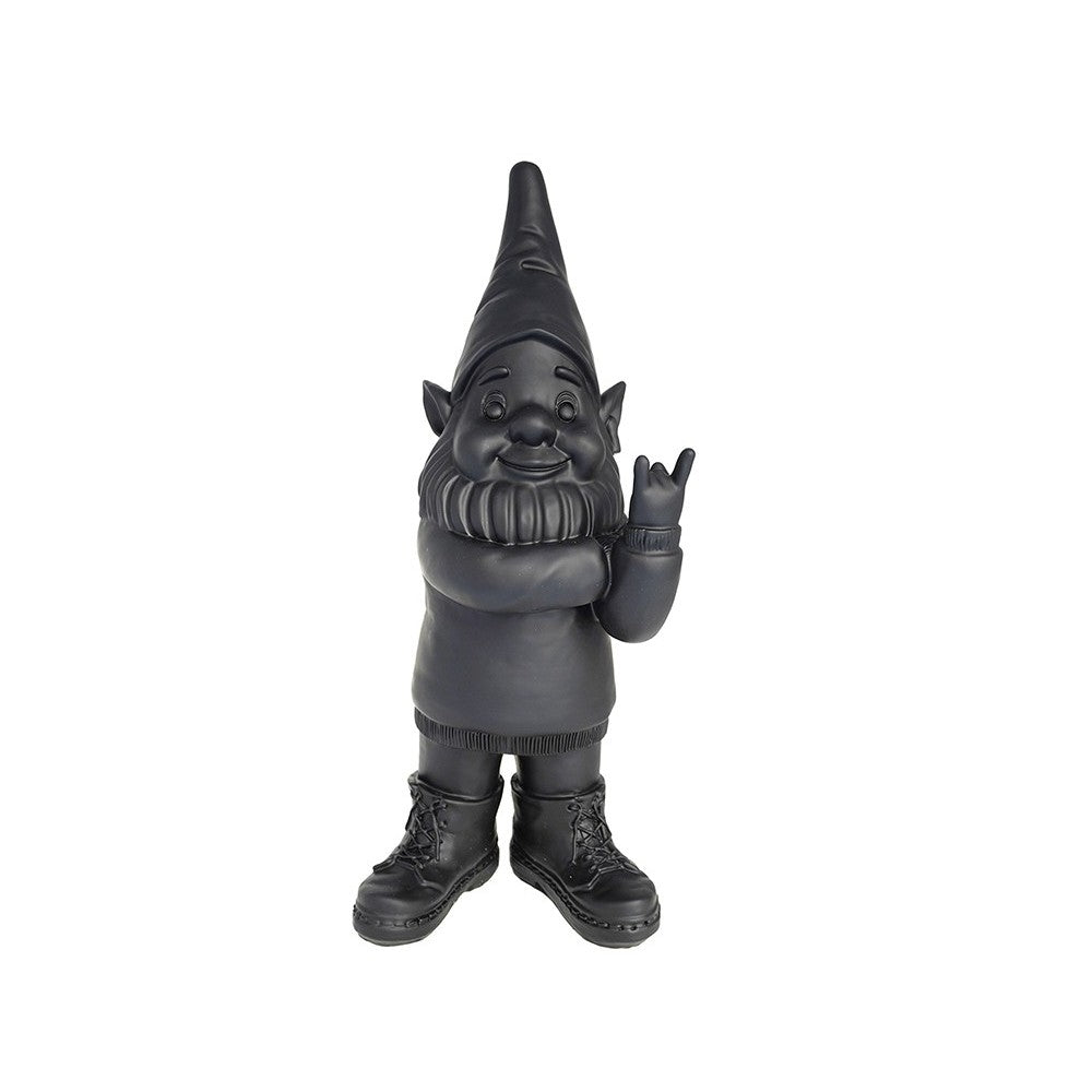 STATUETTA NANOTTINO NERO OPACO