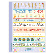 LIBRO EMOZIONI PER 9 MESI DI ATTESA DIARIO DI GRAVIDANZA