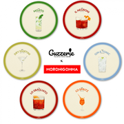 SET 6 SOTTOBICCHIERI COCKTAIL
