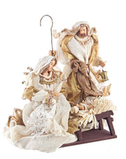 NATIVITÀ 38CM COLOR CHAMPAGNE